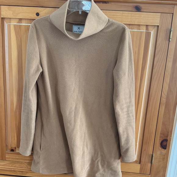 Dudley Stephens cobblestone medium Tan Women's Sweater - Picture 6 of 6
